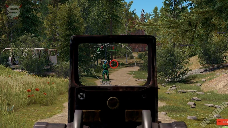Rust Cheats base ESP — TC readouts, loot labels, and compound walls